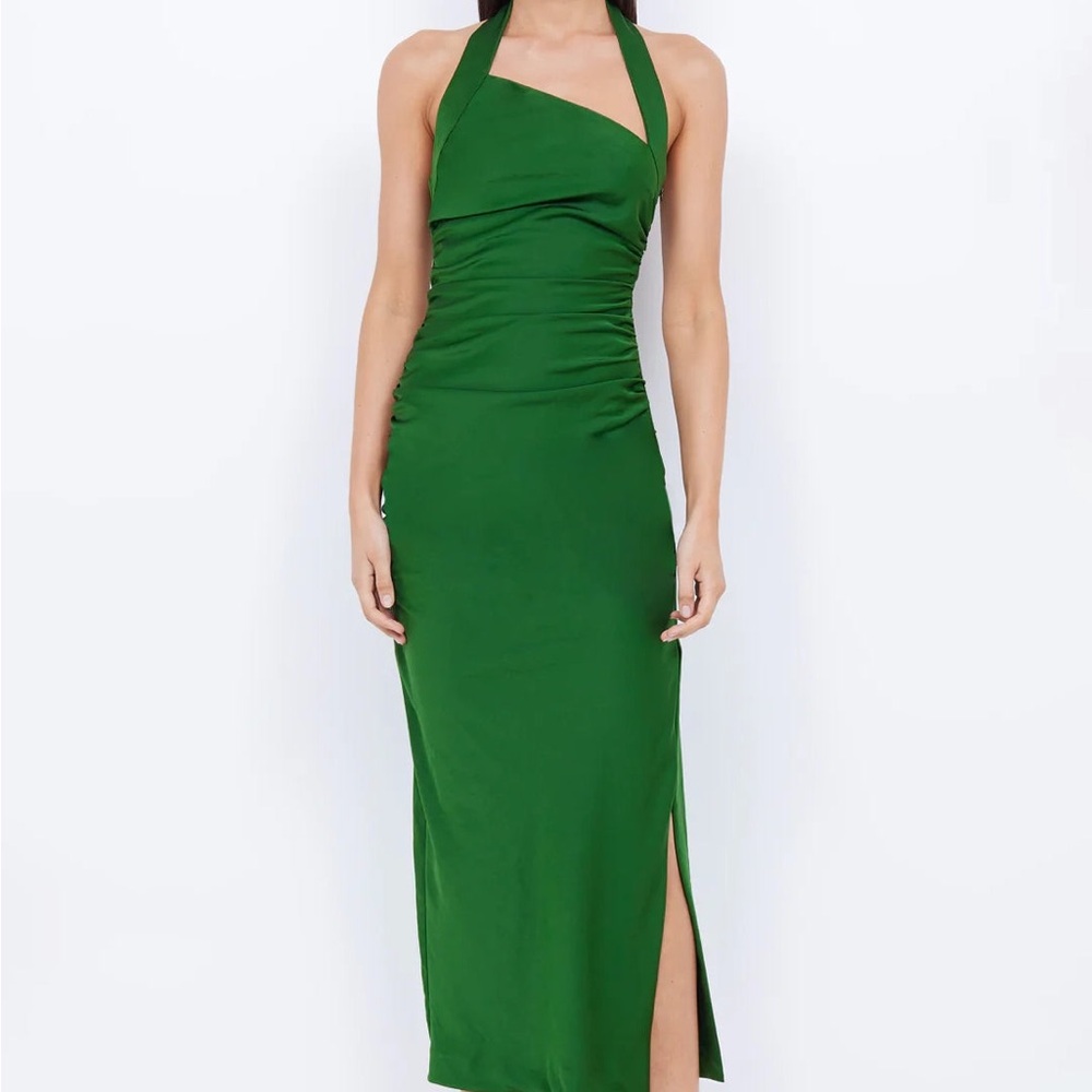 Bec & Bridge Vibrant Green Midi Dress
